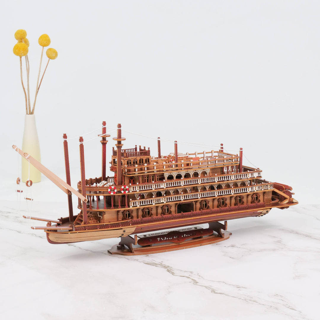 Surplusfun Ship 3D Wooden Puzzle