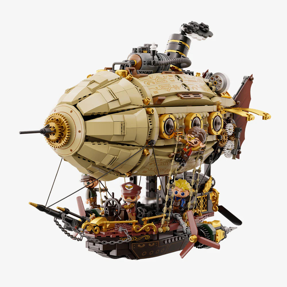 Steampunk Airship 3D Plastic Kit