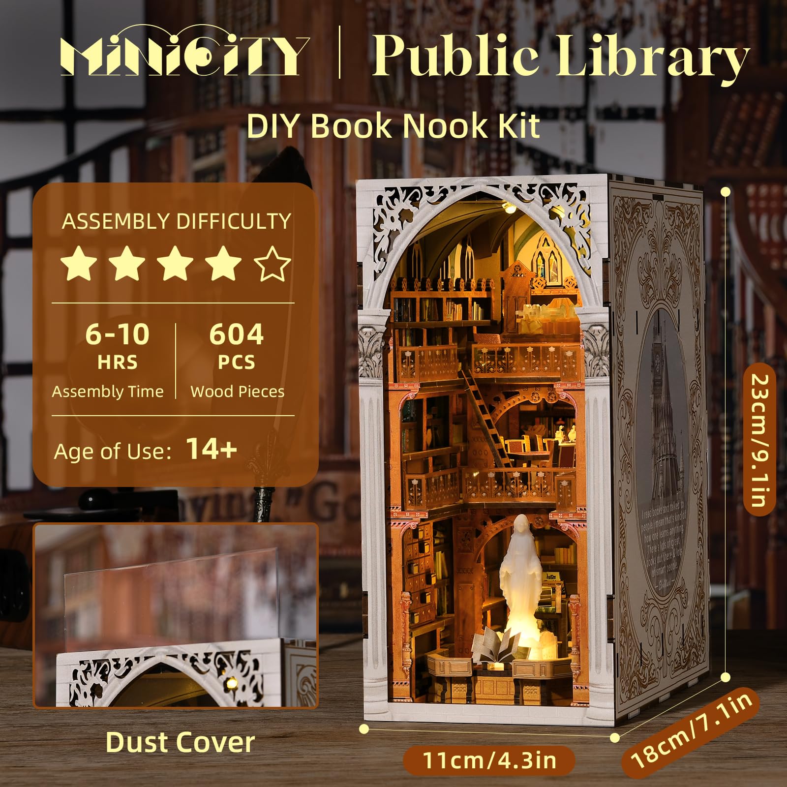 Public Library DIY Book Nook
