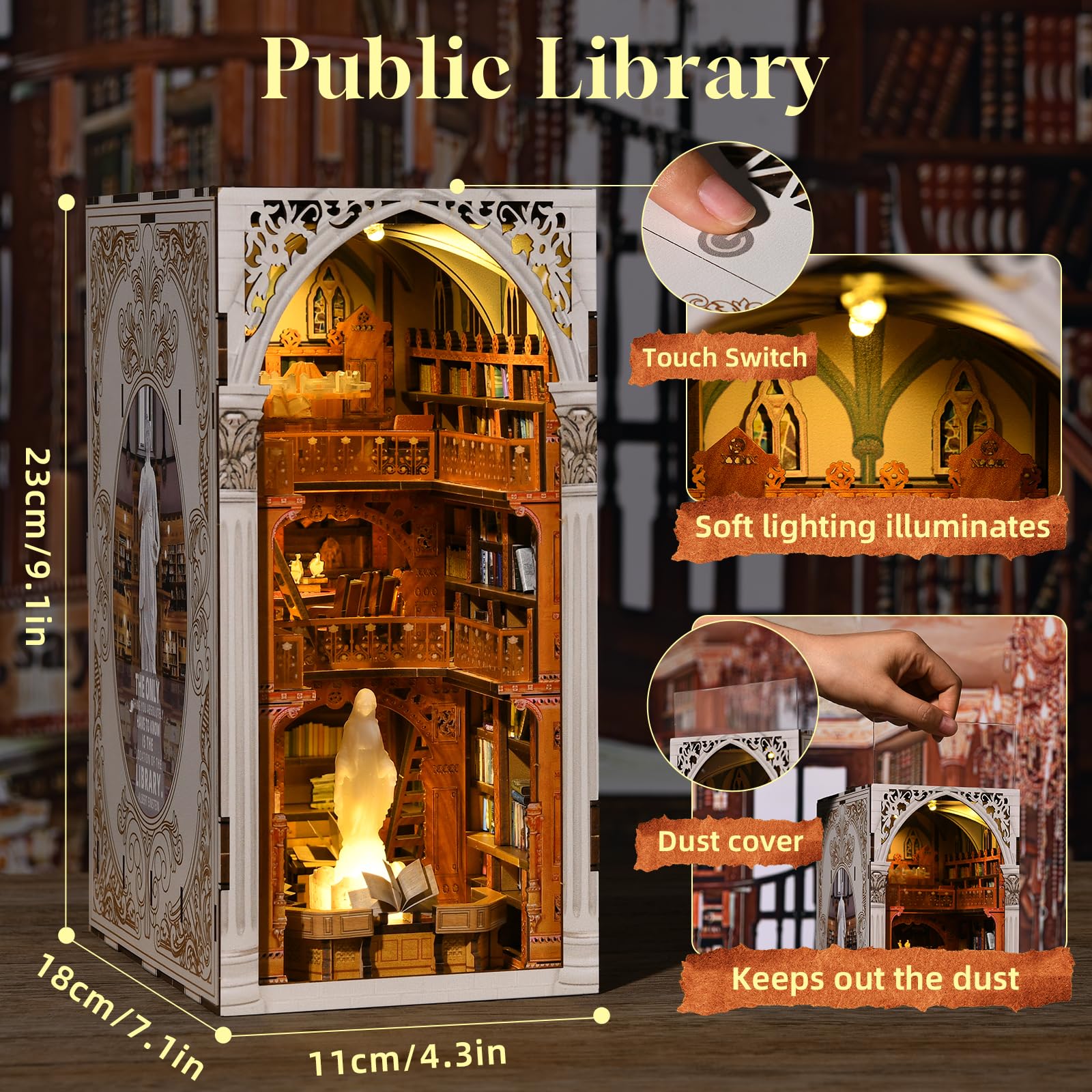 Public Library DIY Book Nook