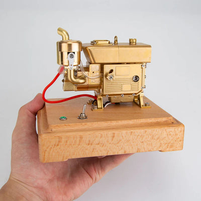 MUSA 1/8 2.2cc Mini Evaporative Water-cooled Single-cylinder Four-stroke Gasoline Internal Combustion Engine Model