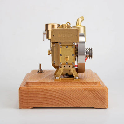 MUSA 1/8 2.2cc Mini Evaporative Water-cooled Single-cylinder Four-stroke Gasoline Internal Combustion Engine Model