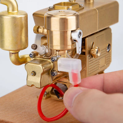 MUSA 1/8 2.2cc Mini Evaporative Water-cooled Single-cylinder Four-stroke Gasoline Internal Combustion Engine Model