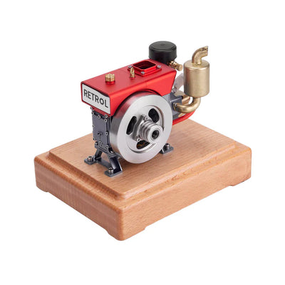 MUSA 1/8 2.2cc Mini Evaporative Water-cooled Single-cylinder Four-stroke Gasoline Internal Combustion Engine Model