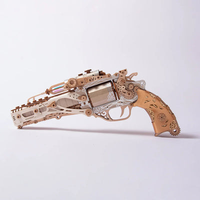 Revolver 3D Wooden Puzzle Kits