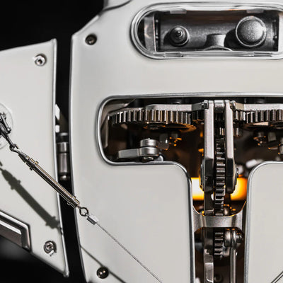 Innovative Mechanical Steampunk Style Manta Ray 3D Metal Model