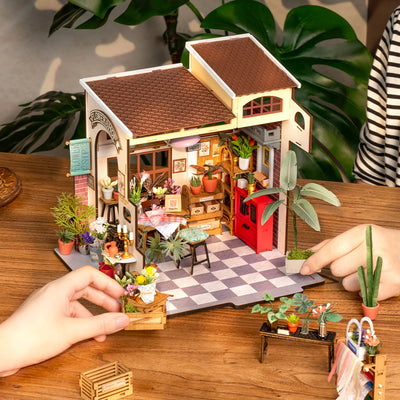Emily's Flower Shop DIY Miniature Dollhouse
