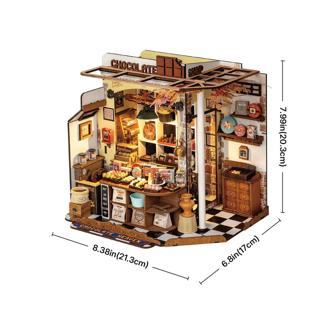 Henry's Chocolate DIY Miniature House