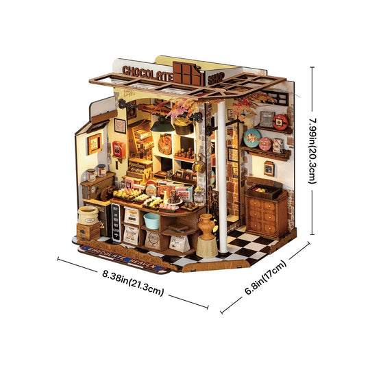 Henry's Chocolate DIY Miniature House