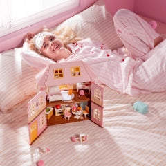 Fairy Rose Cottage DIY Dollhouse Kit