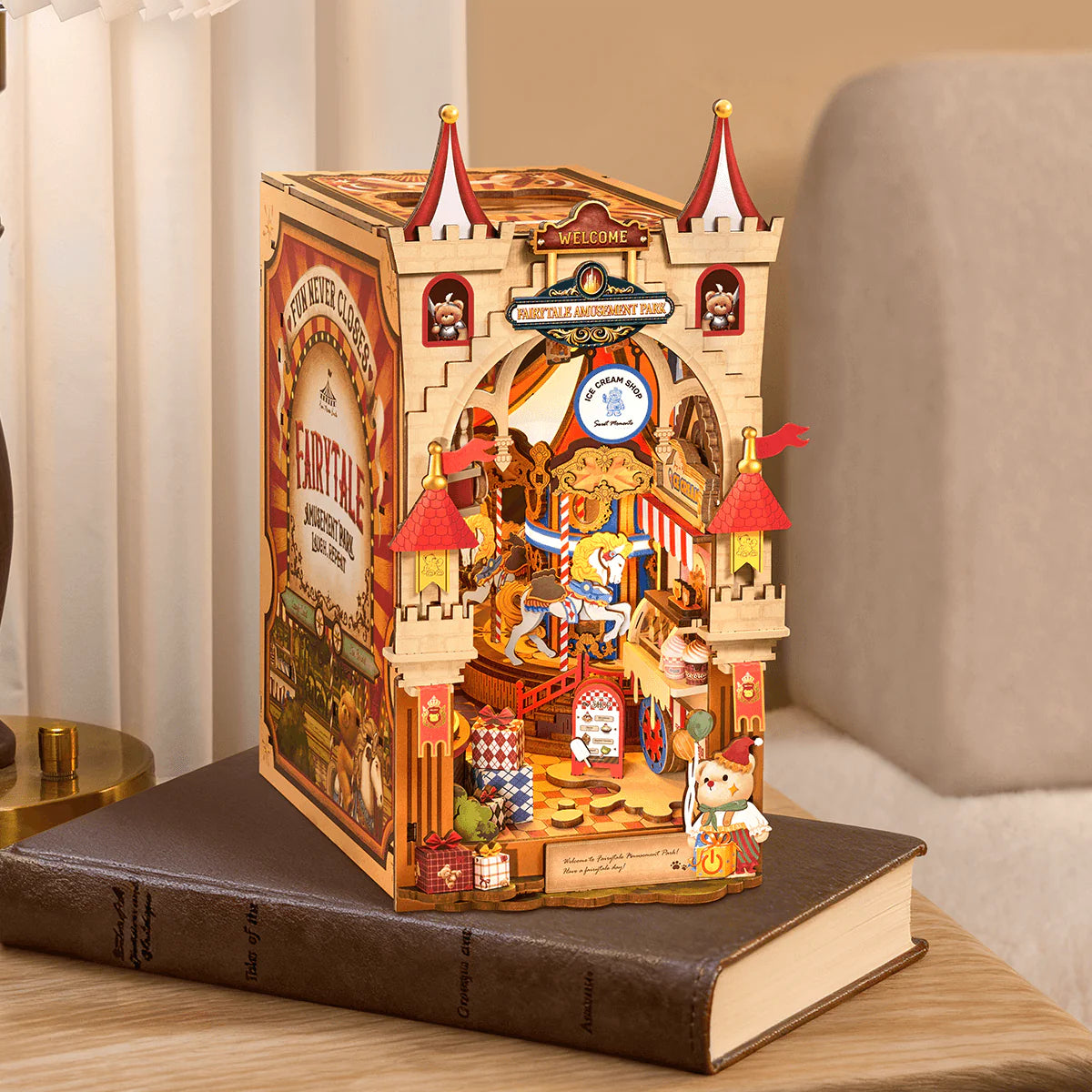 Fairytale Amusement Park DIY Book Nook