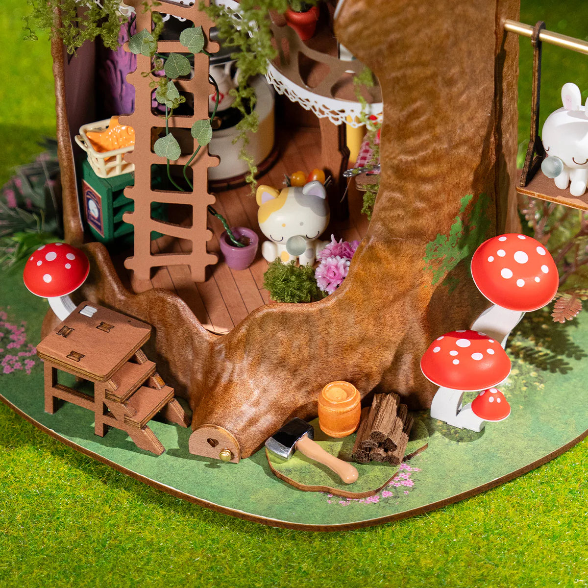 Fairytale Tree House DIY Miniature House