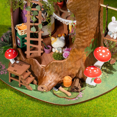 Fairytale Tree House DIY Miniature House