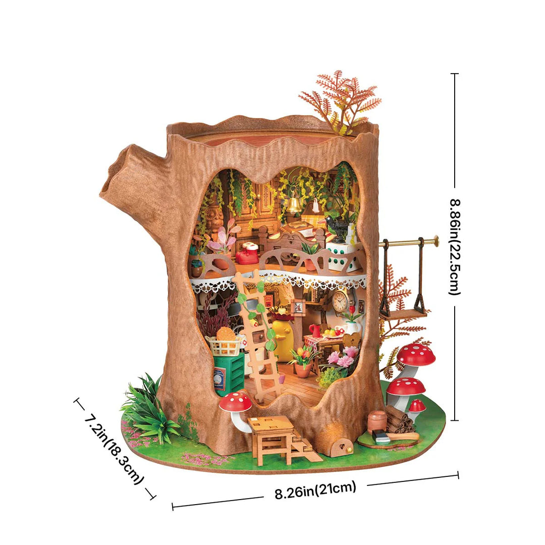 Fairytale Tree House DIY Miniature House
