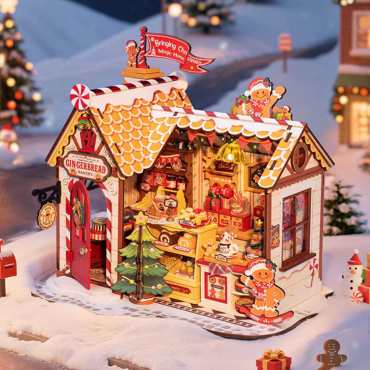 Gingerbread House DIY Miniature House