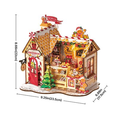 Gingerbread House DIY Miniature House