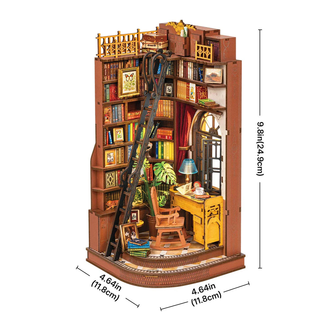 Silent Corner Study DIY Book Nook