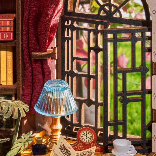 Silent Corner Study DIY Book Nook