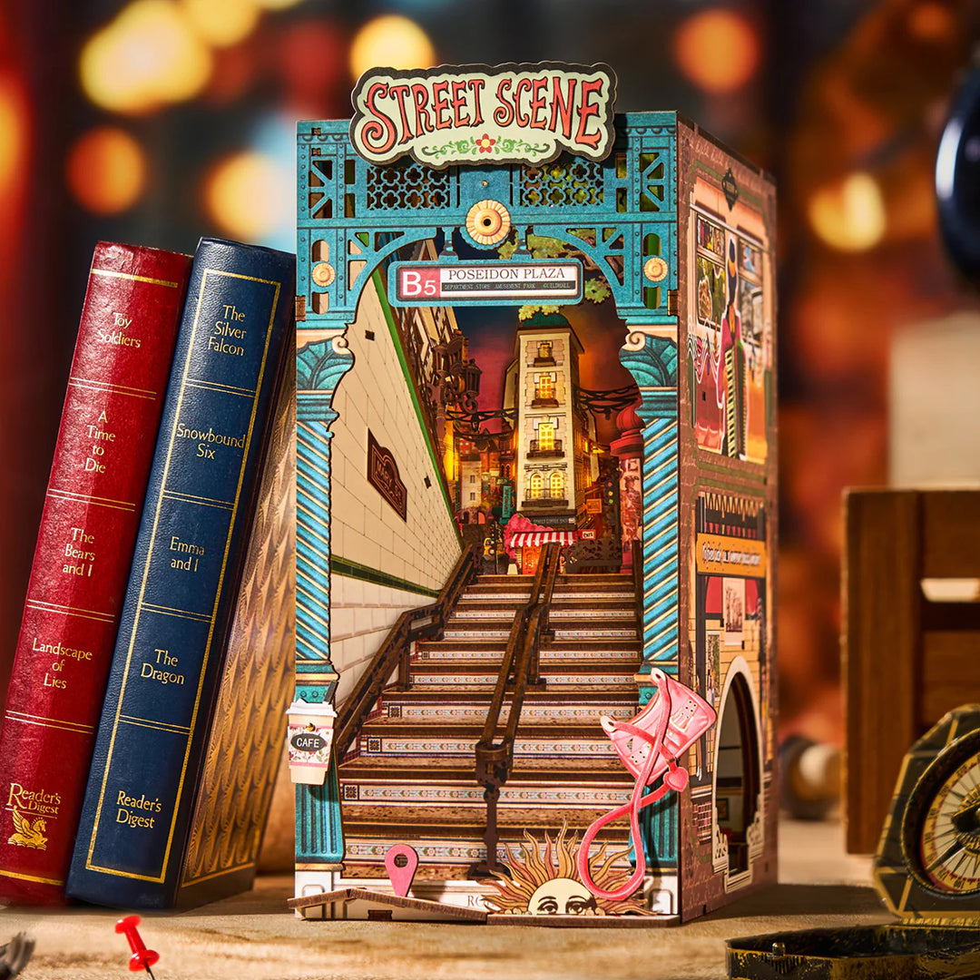 Street Scene DIY Book Nook