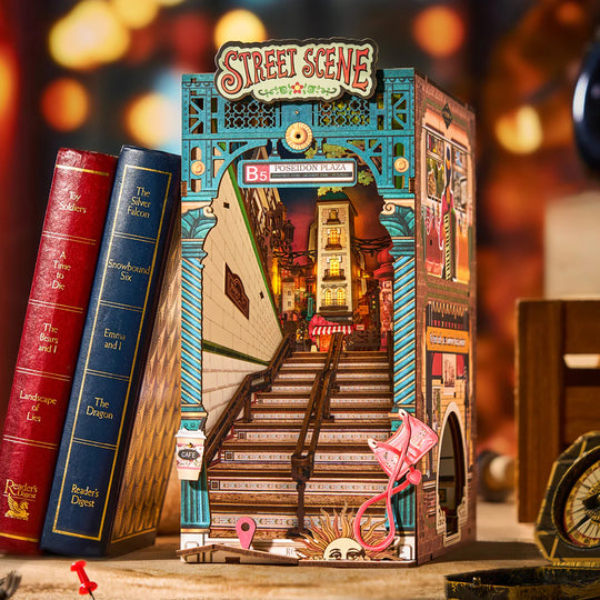 Street Scene DIY Book Nook