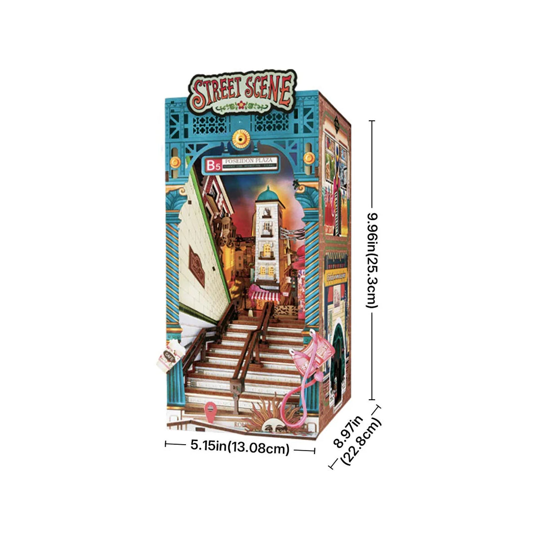 Street Scene DIY Book Nook