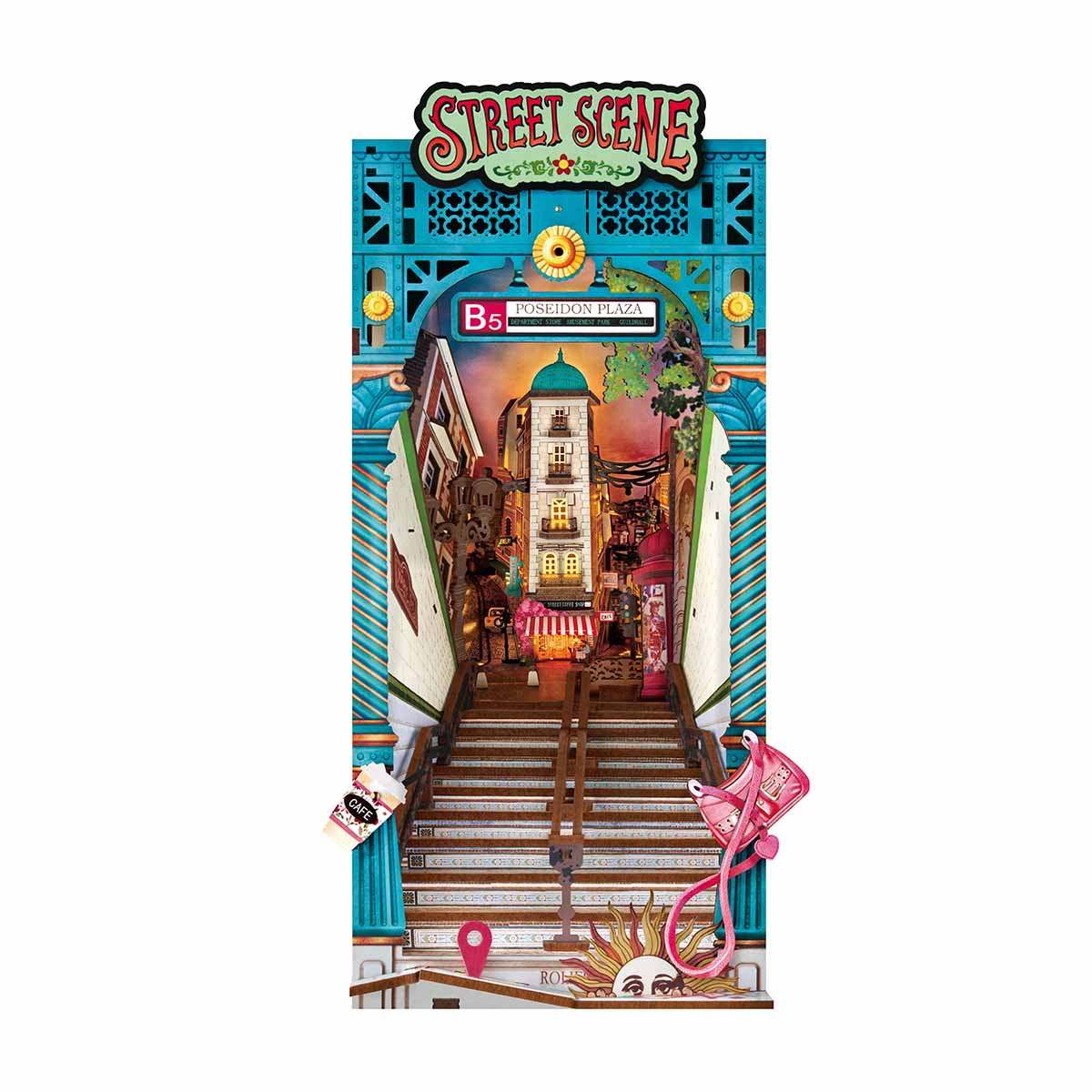 Street Scene DIY Book Nook