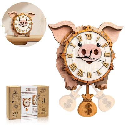 Halloween Clock 3D Puzzles