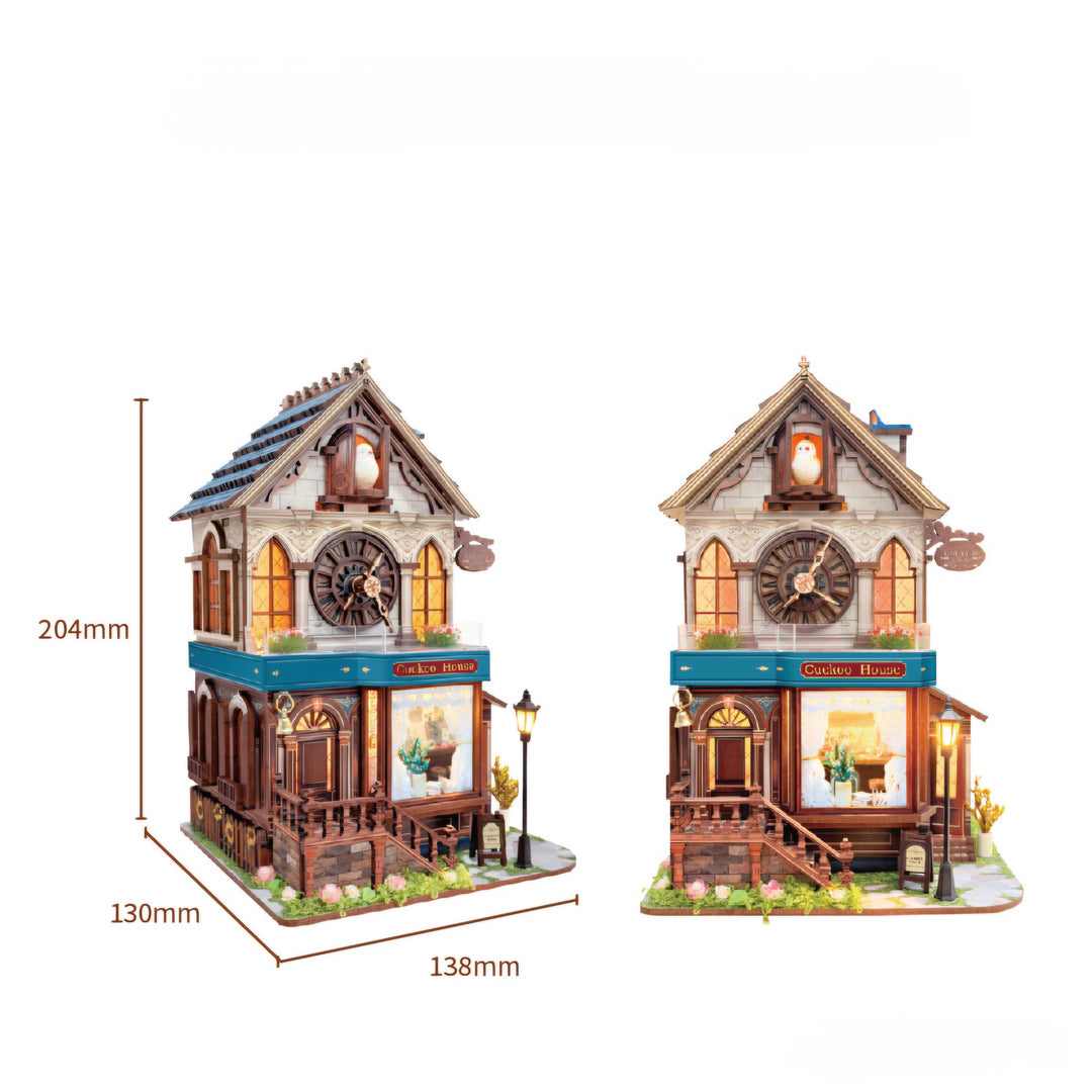 Cuckoo House 3D Wooden Puzzle