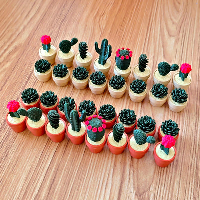 Cactus Chess Simulator 3D Printed Model