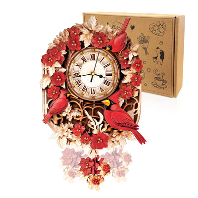 Dragon Clock 3D Wooden Puzzle