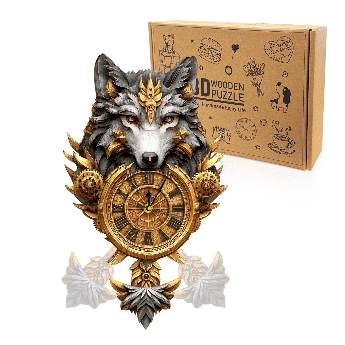 Halloween Clock 3D Puzzles