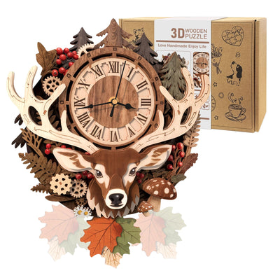 Halloween Clock 3D Puzzles
