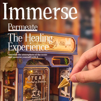 Dainty Steeper DIY Book Nook