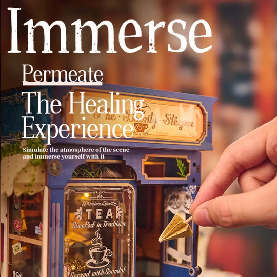 Dainty Steeper DIY Book Nook