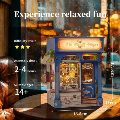 Dainty Steeper DIY Book Nook