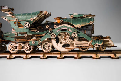 Steampunk Train 3D Wooden Puzzle