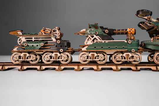 Steampunk Train 3D Wooden Puzzle