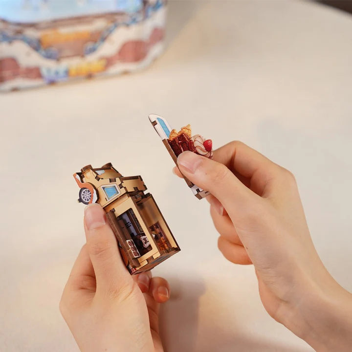 Ice Rink Spinning Skater 3D Wooden Puzzle