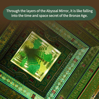 Four-goat Square Zun 3D Puzzle