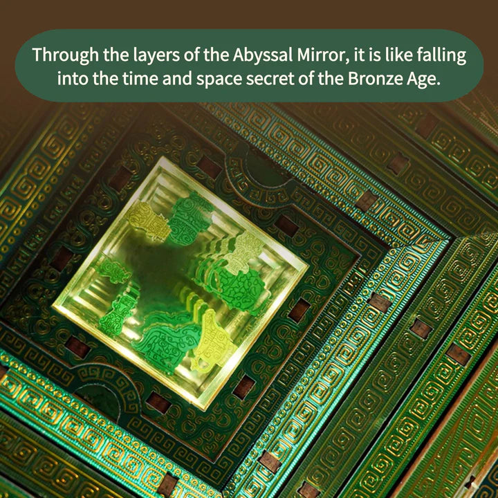 Four-goat Square Zun 3D Puzzle