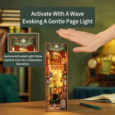 Left Bank Bookstore DIY Book Nook