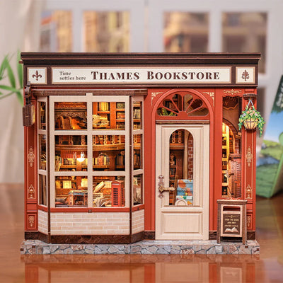 Thames Bookstore DIY Miniature House