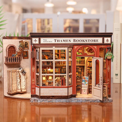 Thames Bookstore DIY Miniature House