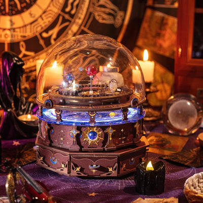 Planisphere Rotating World Globes Metal Puzzle