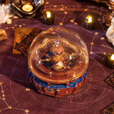 Planisphere Rotating World Globes Metal Puzzle