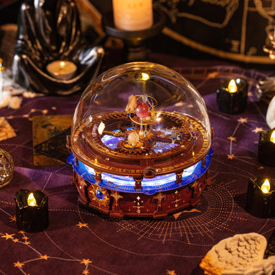 Planisphere Rotating World Globes Metal Puzzle