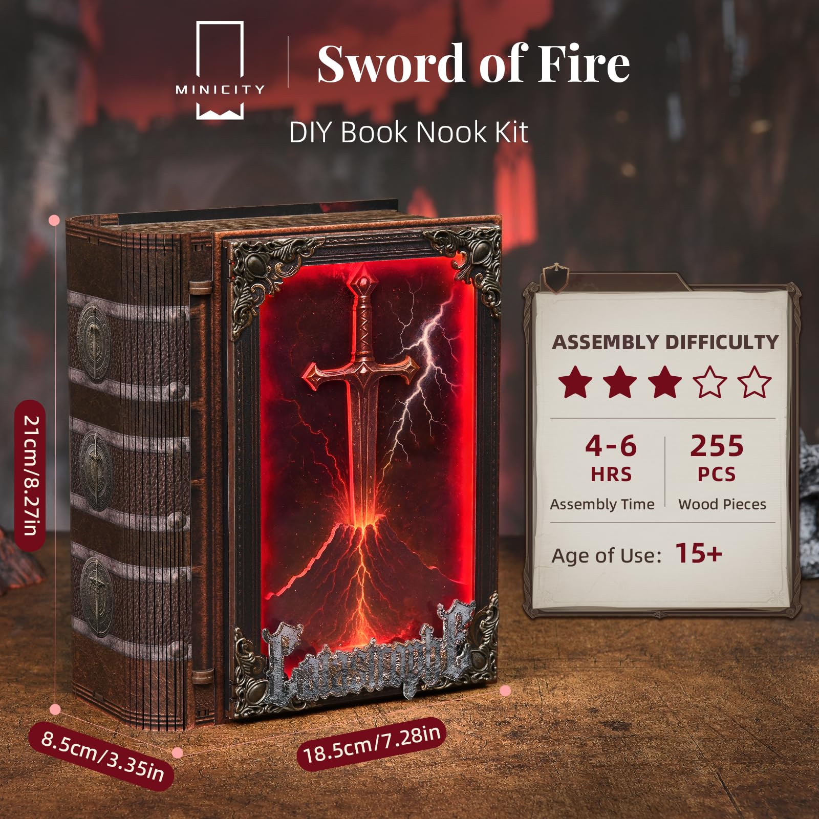 The Sword of Fire Book Nook Kit
