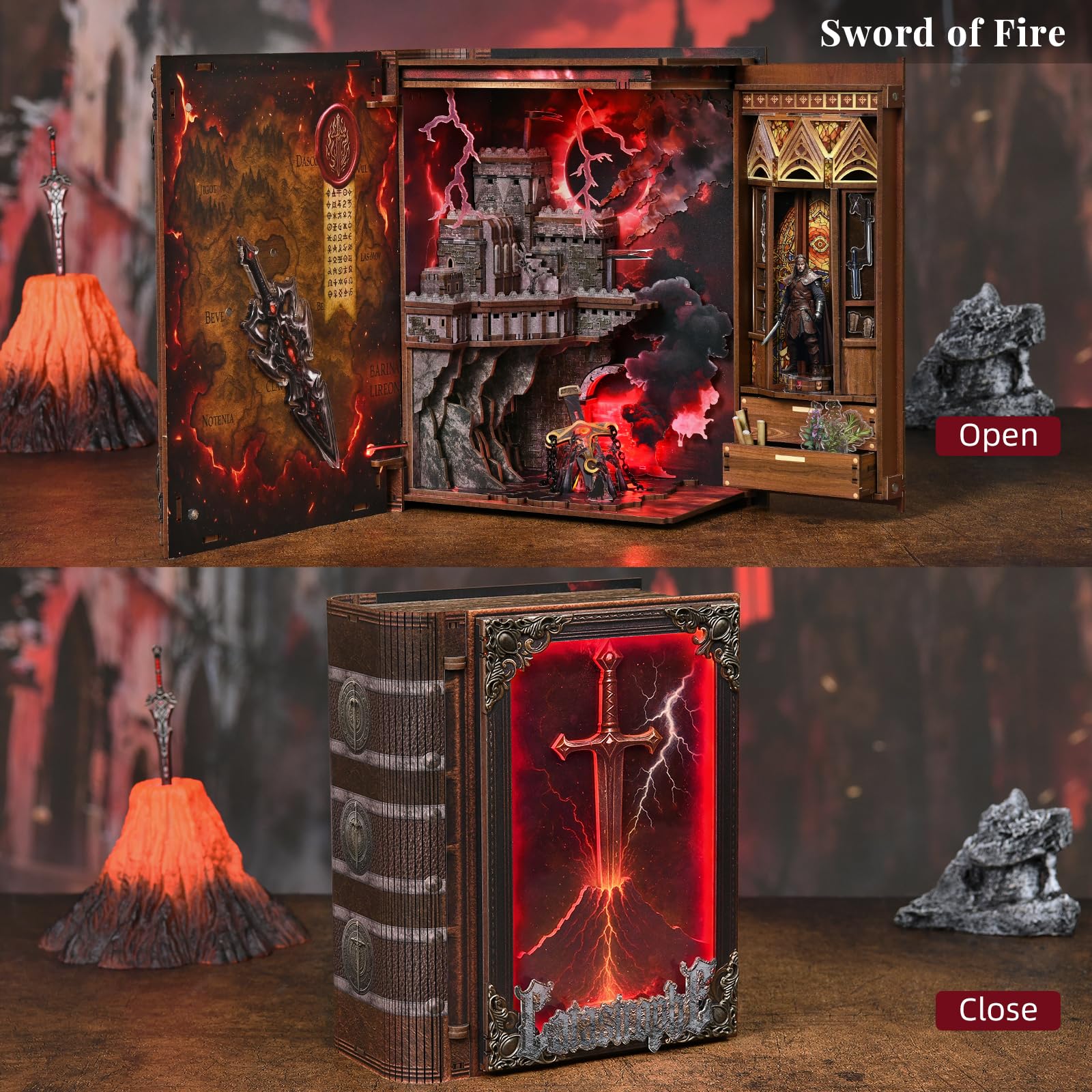 The Sword of Fire Book Nook Kit