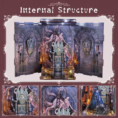 Throne of Bones Book Nook