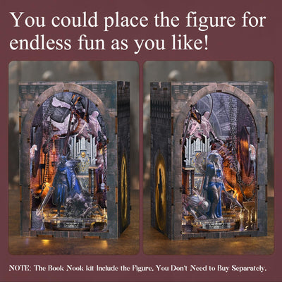 Throne of Bones Book Nook